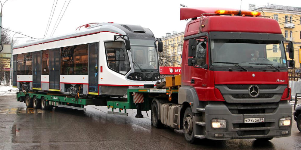 Перевозка трамваев